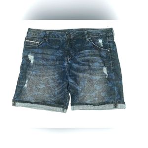 Jag Denim Jean Shorts Plus Size 16